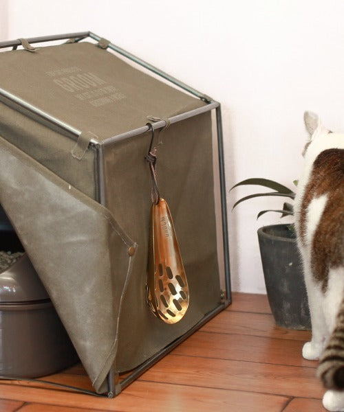 Japanese Brand Iron Cat Litter Scoop