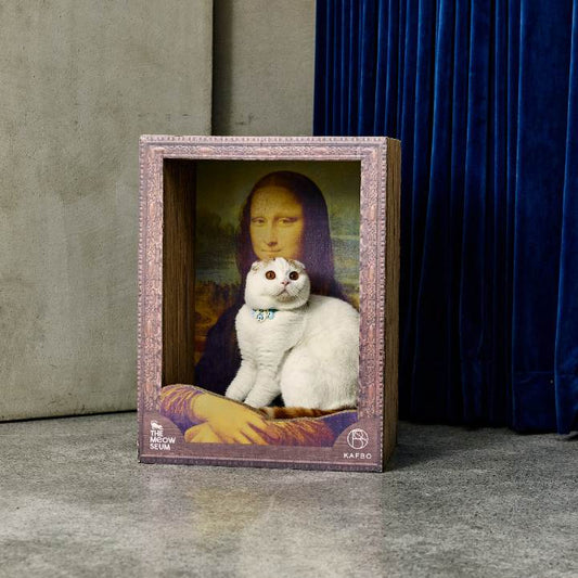 蒙羅麗莎貓抓板