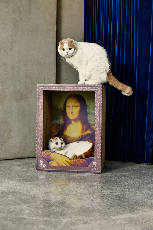 蒙羅麗莎貓抓板