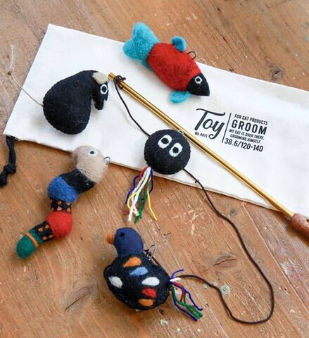 貓咪玩具釣竿套裝（三款可選）